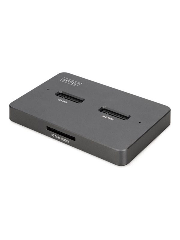 Image of DIGITUS - SSD docking station - M.2 NVMe Card / SATA - USB-C 3.2 (Gen 2)