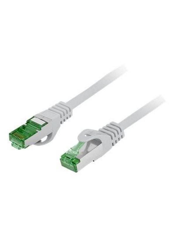 Lanberg PCF7-10CU - patch cable - 10 m - grey - Grau