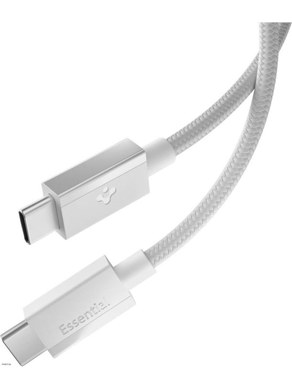 USB-C Daten- und Ladekabel - USB-C Spigen EB6015CC, 60W, 1,5m, Weiß ACA10416