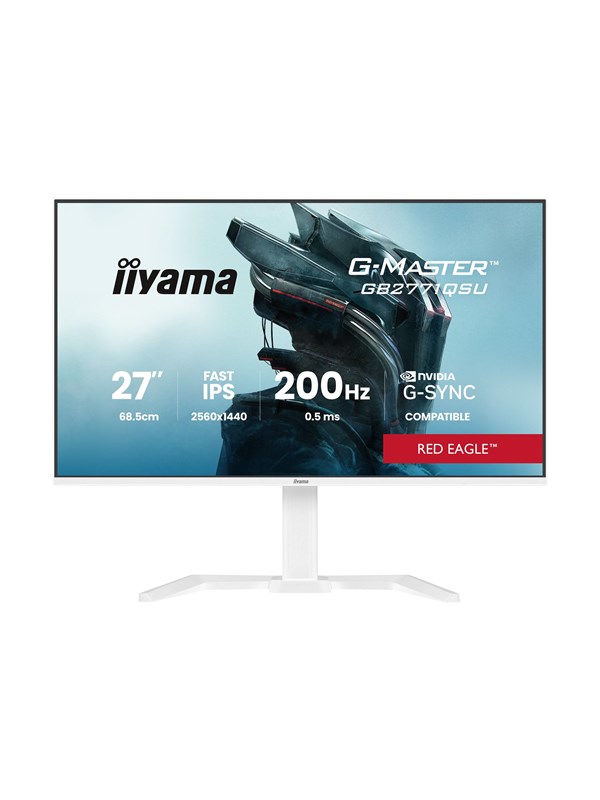 Image of 27" iiyama G-MASTER Red Eagle GB2771QSU-W1 - LCD monitor - 27"