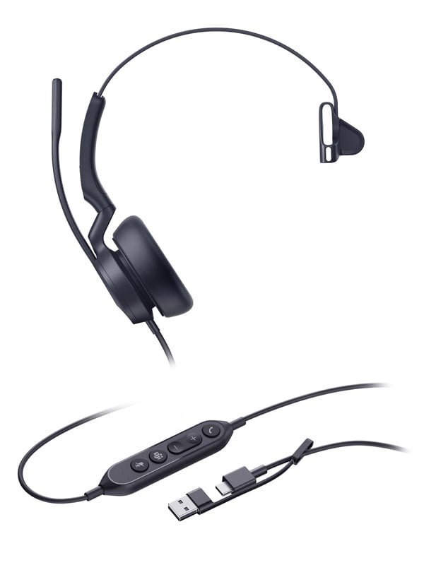 Yealink Network Yealink Headset UH46 Mono Teams USB-C/A