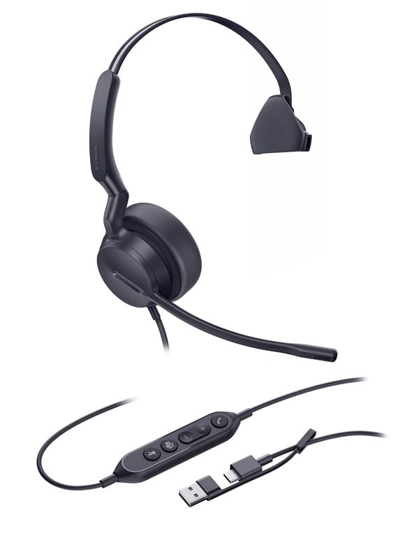Yealink Network Yealink Headset UH42 Mono Teams USB-C/A
