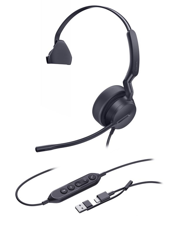 Yealink Network Yealink Headset UH42 Mono UC USB-C/A