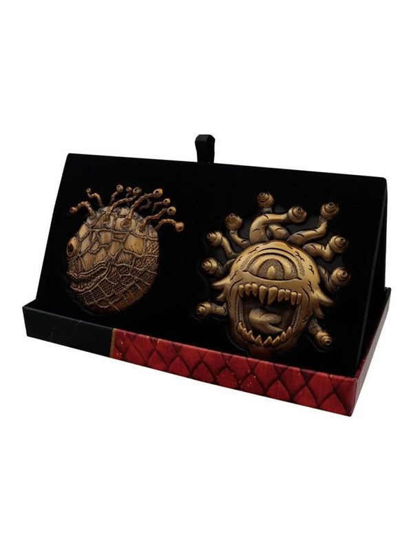 Sammlermedaillon dekoratives Objekt Fanattik Dungeons & Dragons Anniversary Beholder Twin Edition