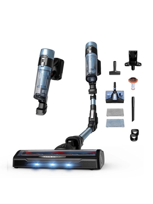 Tefal 2-in-1 Staubsauger X-Force 1080 Stick Vac Flex Aqua