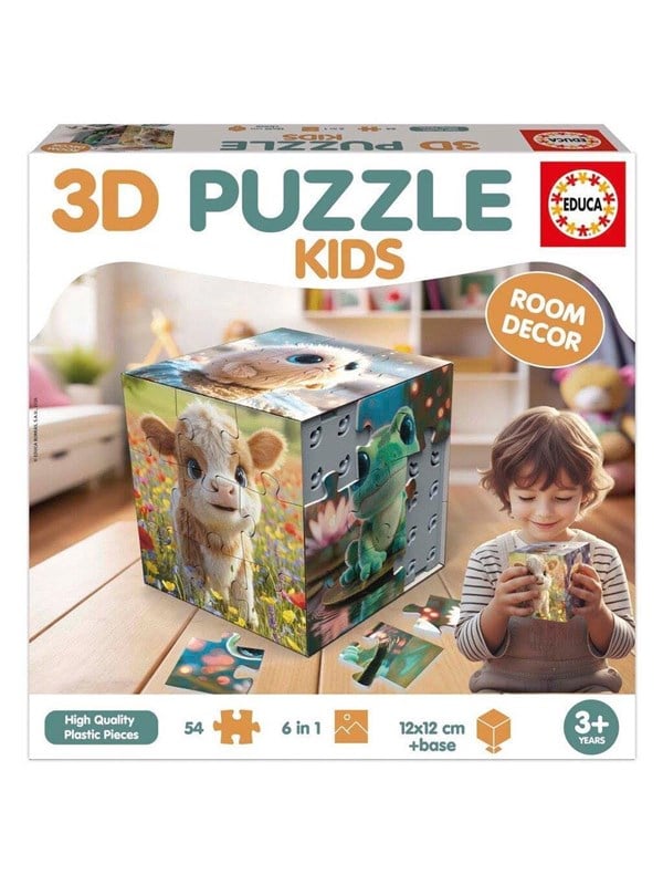 Educa 3D Puzzle Kids Baby Animals 3D Puzzle
