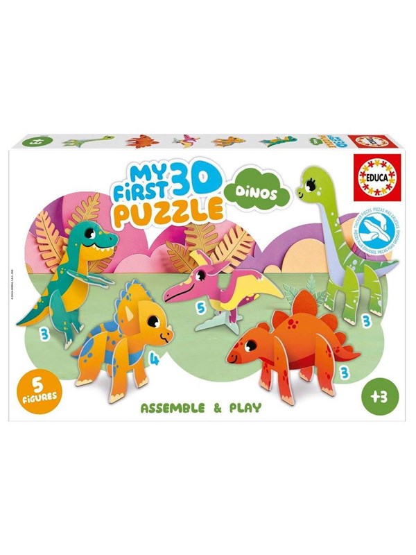 Educa 3D Puzzle Kids Baby Dinos 3D Puzzle