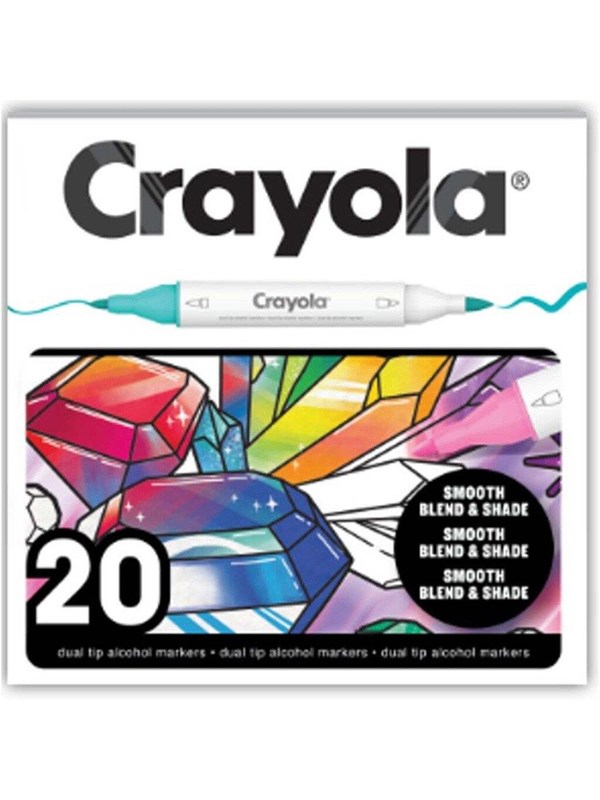 Image of Crayola Art Markers 20 Pcs
