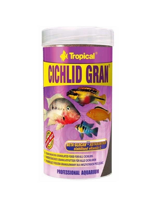 Tropical Cichlid Gran 1000 ml. / 550 g.