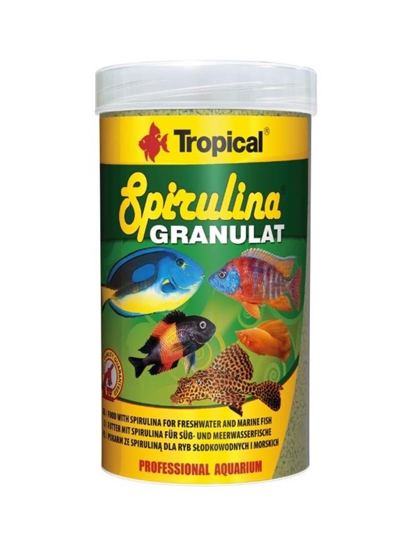 Tropical Spirulina Granulat 1000 ml. / 440 g.