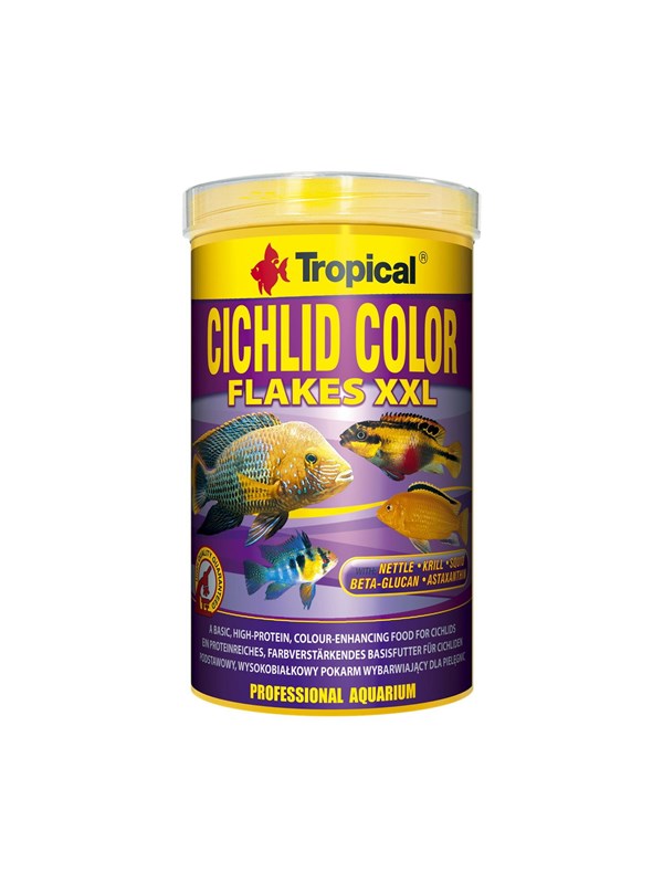 Tropical Cichlid Color XXL 1000 ml. / 160 g.
