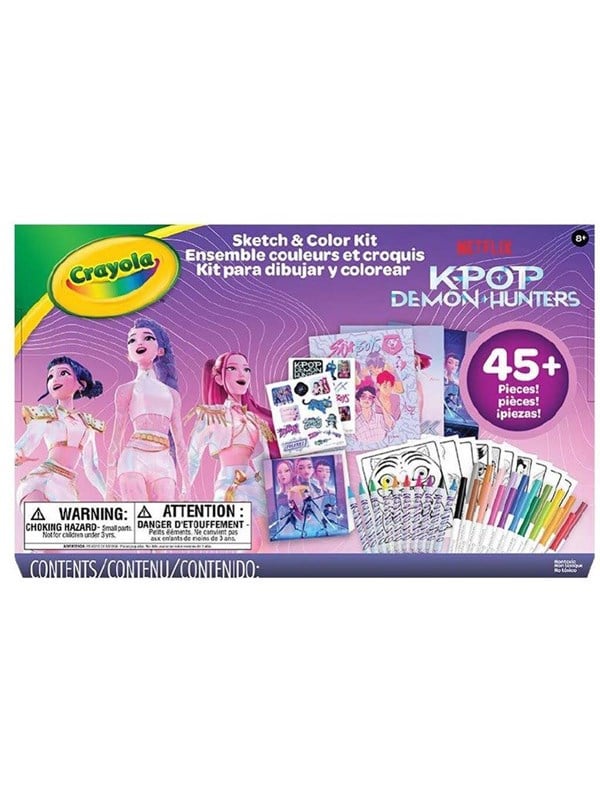 K-POP KPDH CRAYOLA Sketch  Color Kit