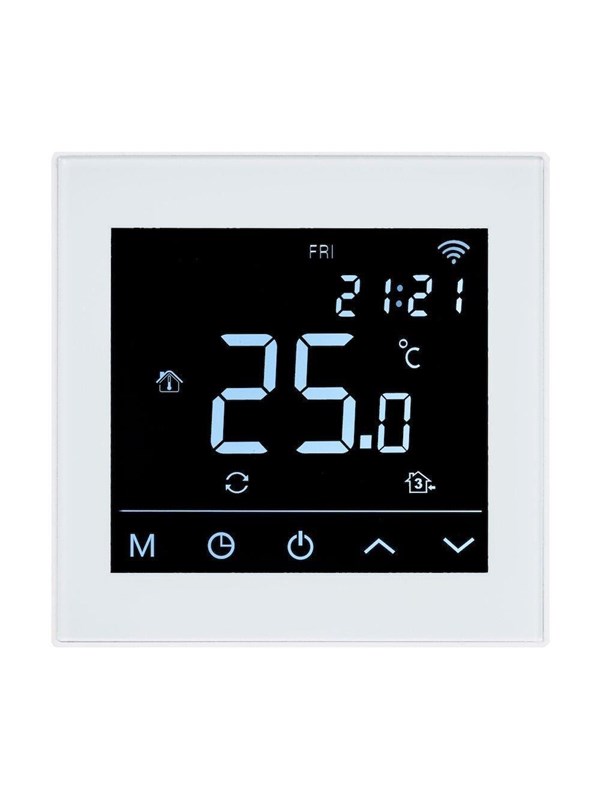HEATCOM HC91 Thermostat mit Wi-Fi Boden- und Raumfhler