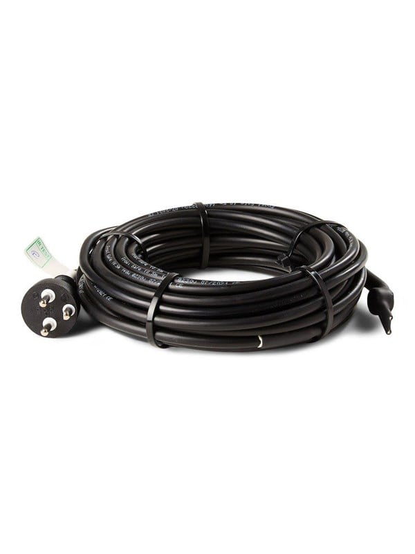 HEATCOM FrostSafe 13Wm Heizkabel mit Thermostat  Schutzkontaktstecker 45 Meter