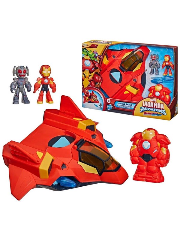 Iron Man  Friends Giant Armor Jet