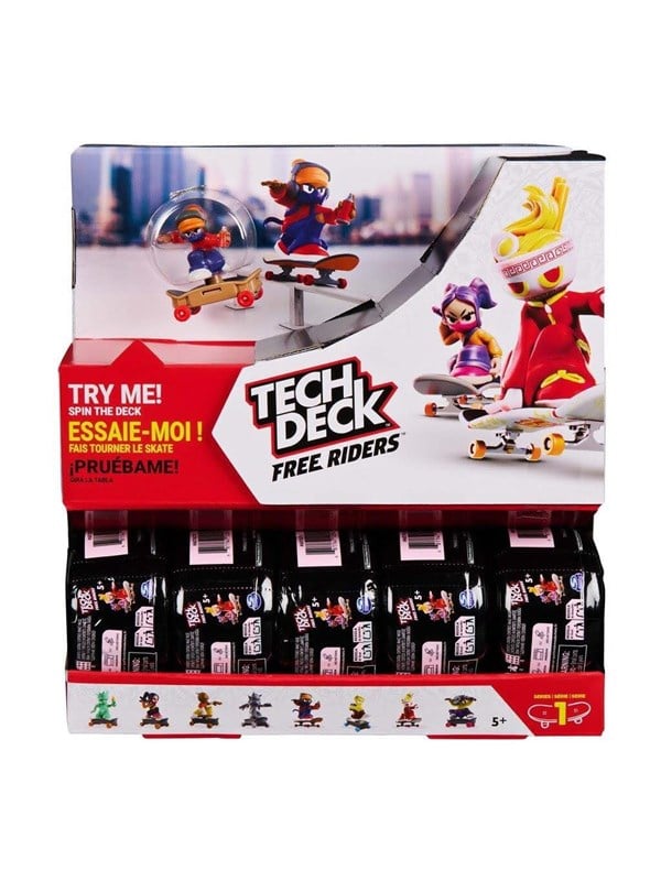 Tech Deck Free Riders Blind Box CDU