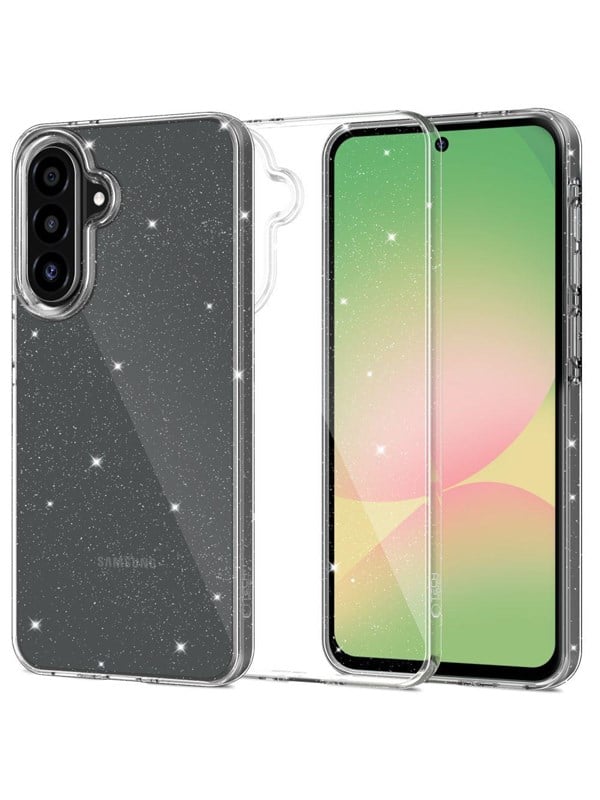 Tech-Protect FlexAir Case for Samsung Galaxy A36  A37 5G - Clear Glitter