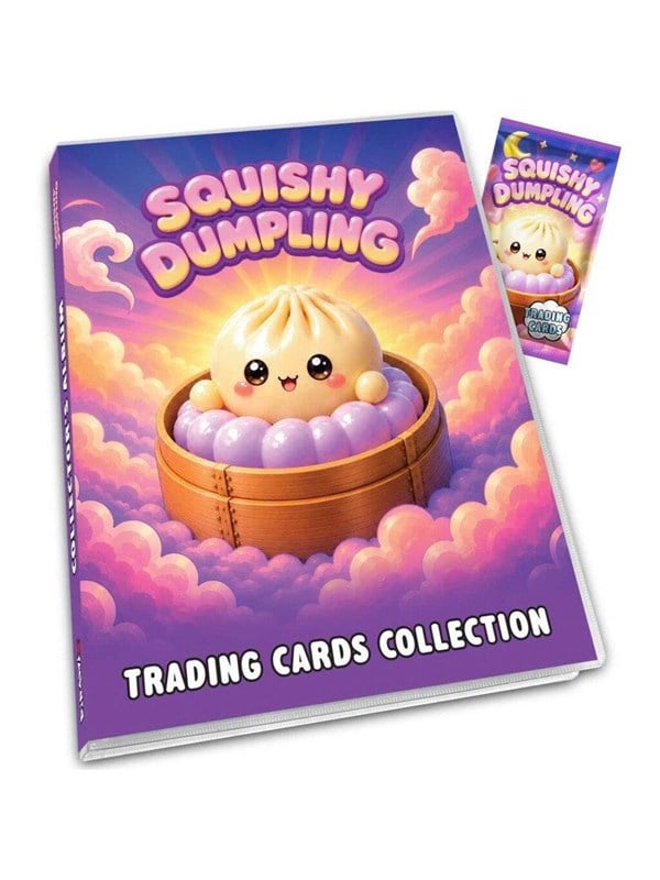 Squishy Dumplings Album Incl 1 Foilpack