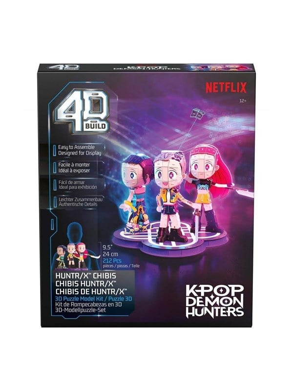 K POP KPDH 4D Build Huntrix Chibi Set 3D Puzzle