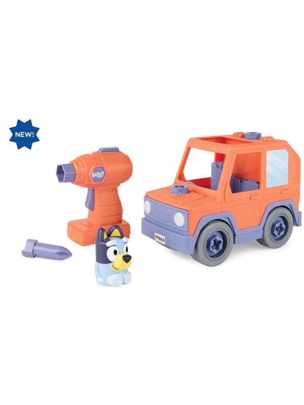 Bluey Build A Buddy Motorized Car & Drill
