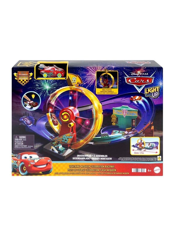 Lightning McQueen Celebration Rennstrecke, Rennbahn