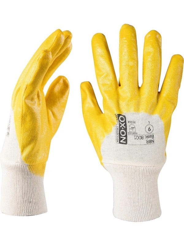 OX-ON NBR Basic 8001 Arbeitshandschuh - Größe 10