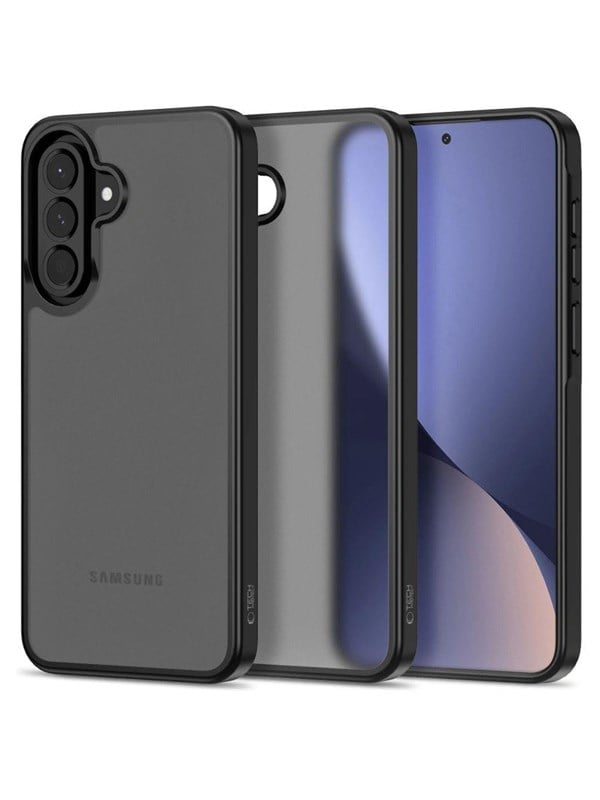 Hülle für Samsung Galaxy A37 5G / A56 A566 / A36 A366, Tech-Protect, Magmat, Matt Schwarz