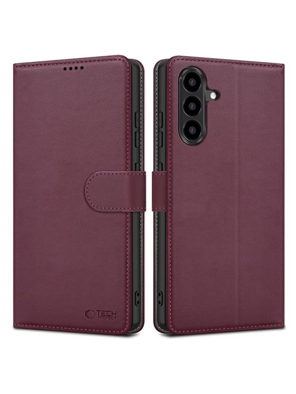 Hülle für Samsung Galaxy A37 5G / A56 A566 / A36 A366, Tech-Protect, Wallet, Lila