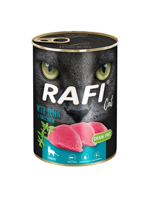 RAFI Katzenpastete Sterilised mThunfisch 400g