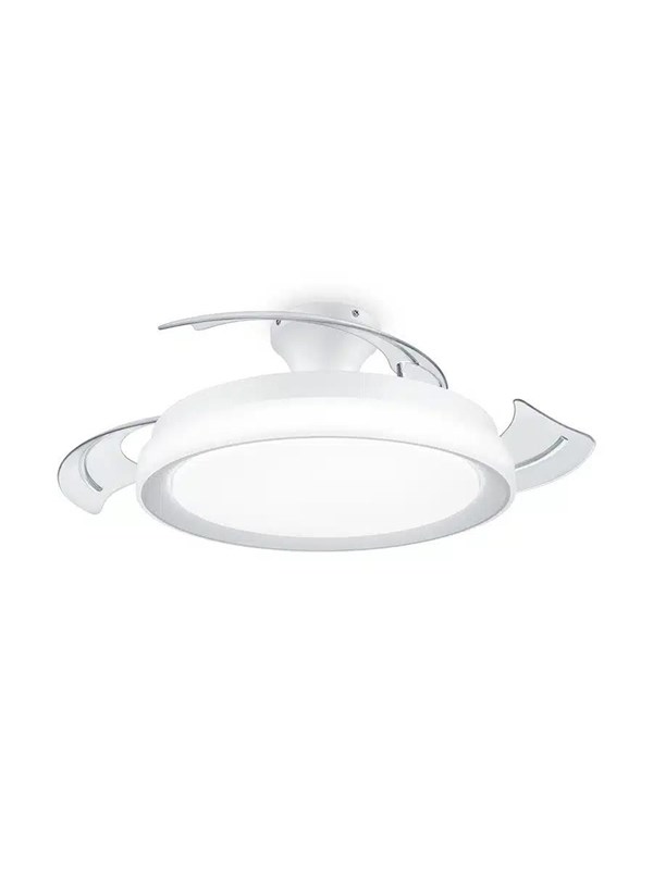 Deckenventilator mit Licht Philips Bliss 106cm LED 4500lm 6 Stufen Einklappbare Flügel Fernbedienung