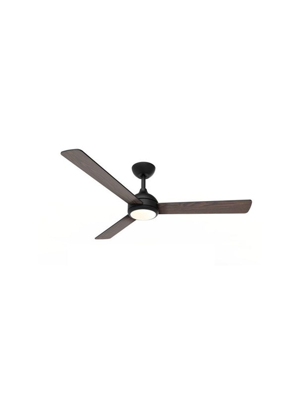 Philips LED-Deckenventilator Civx, schwarz/braun, DC, leise
