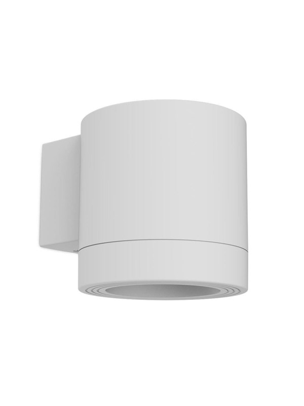 Philips Außenwandleuchte Fylx, weiß, Metall, IP44, GU10