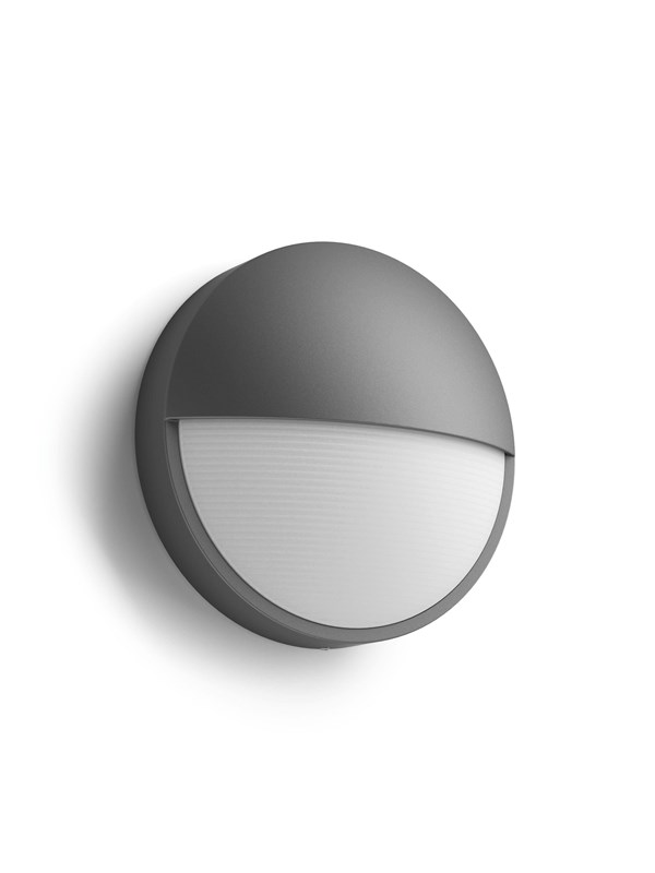 Philips LED-Außenwandleuchte Capricorn UE, anthrazit, IP44