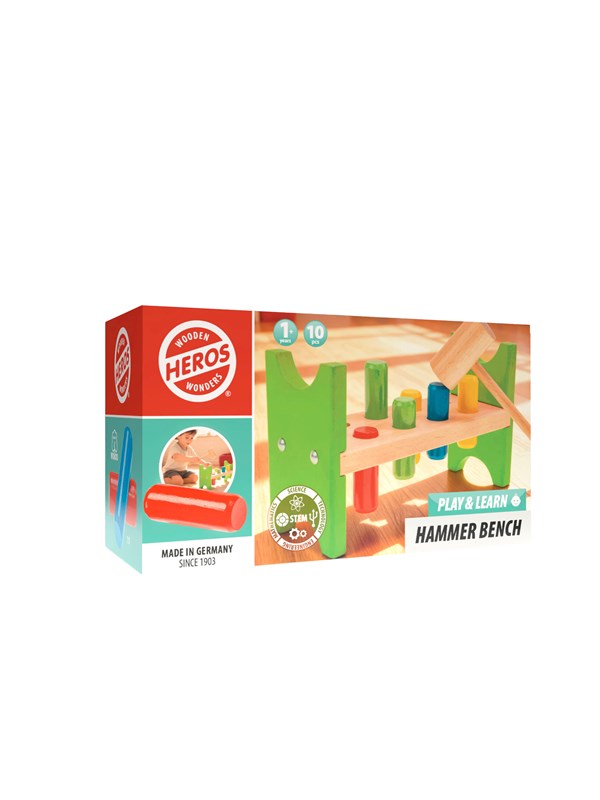 Heros FSC® Play & Learn - Play and Learn Hammerbank (10 Teile)