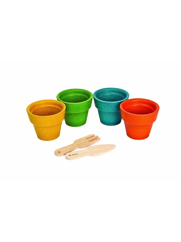 PLANTOYS Blomsterkrukkesæt