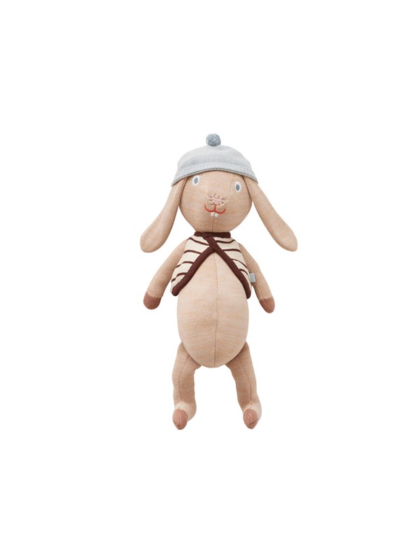 Mini-Stofftier aus Baumwolle OYOY Living Design Jojo le lapin