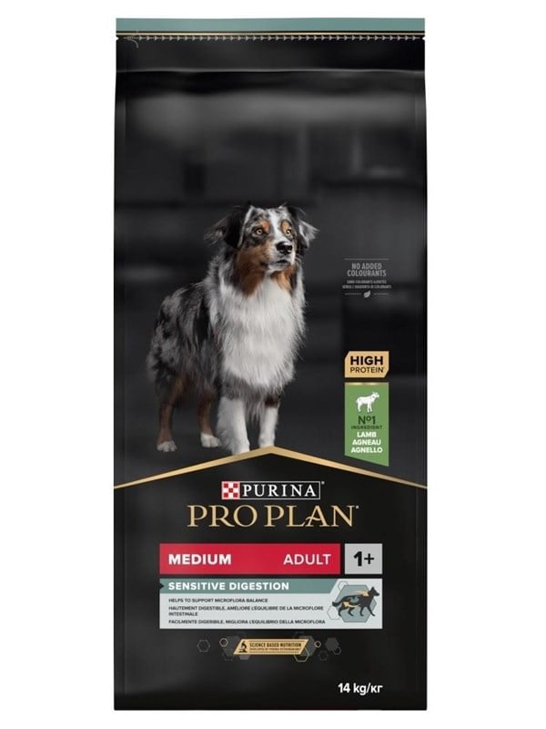 PURINA NESTLE Medium Adult Sensitive Verdauung mit OPTIDIGEST 14kg Lamm