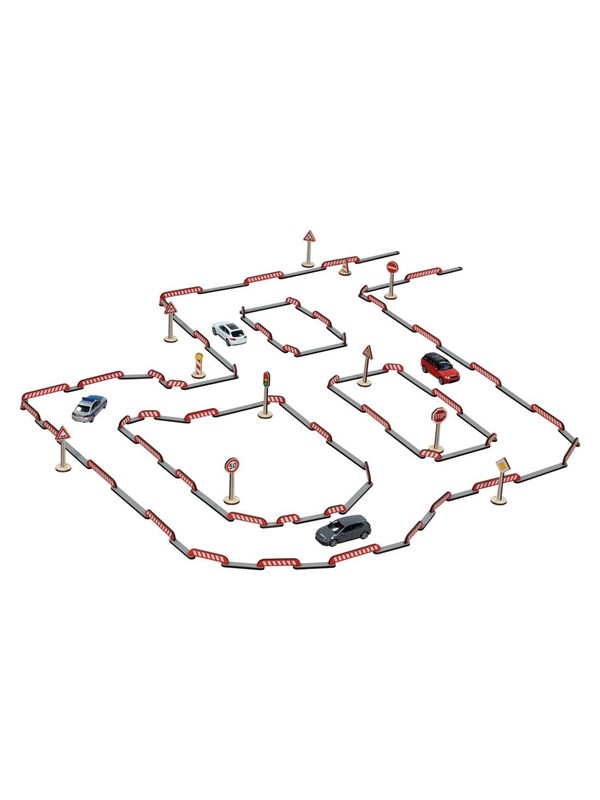 Image of Goki Wooden Roadworks Play Set - 135 pieces.