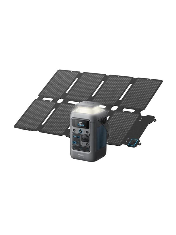Image of Anker SOLIX C300x DC + PS60 Solar Panel Bundle - 288Wh