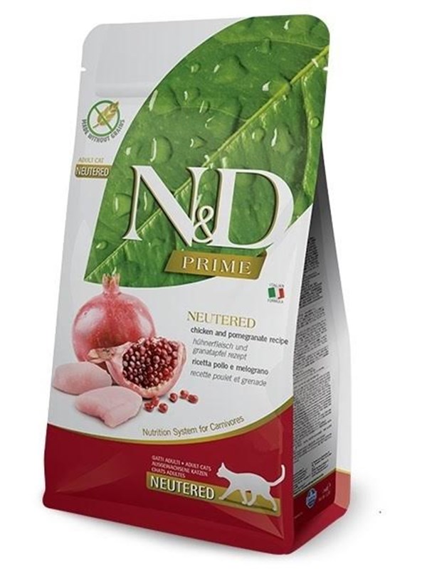 Farmina N&d Kroketten Für Katzen St Rilis S Rezept Mit Hähnchen Und Granatapfel Ohne Kern 5 Kg Pnd0500018
