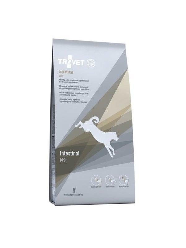 TROVET Hypoallergenes Intestinal DPD mit Ente - Trockenfutter für Hunde - 10kg