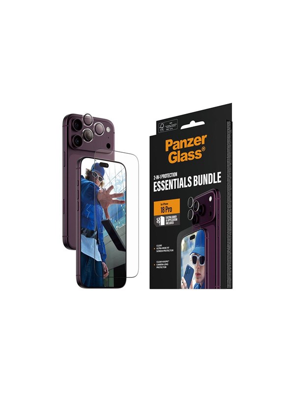 PanzerGlass PanzerGlass 2-in-1 Essentials Bundle iPhone 18 Pro Max