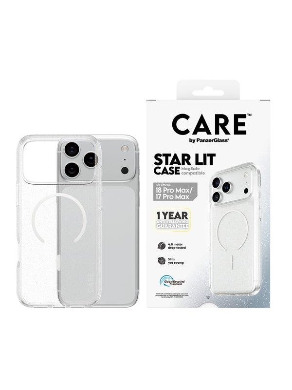 CARE by PanzerGlass Star Lit Case w MagSafe Apple iPhone 18 Pro Max  17 Pro Max