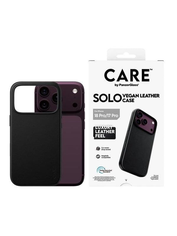 CARE by PanzerGlass Solo Case Black w MagSafe Apple iPhone 18 Pro  17 Pro