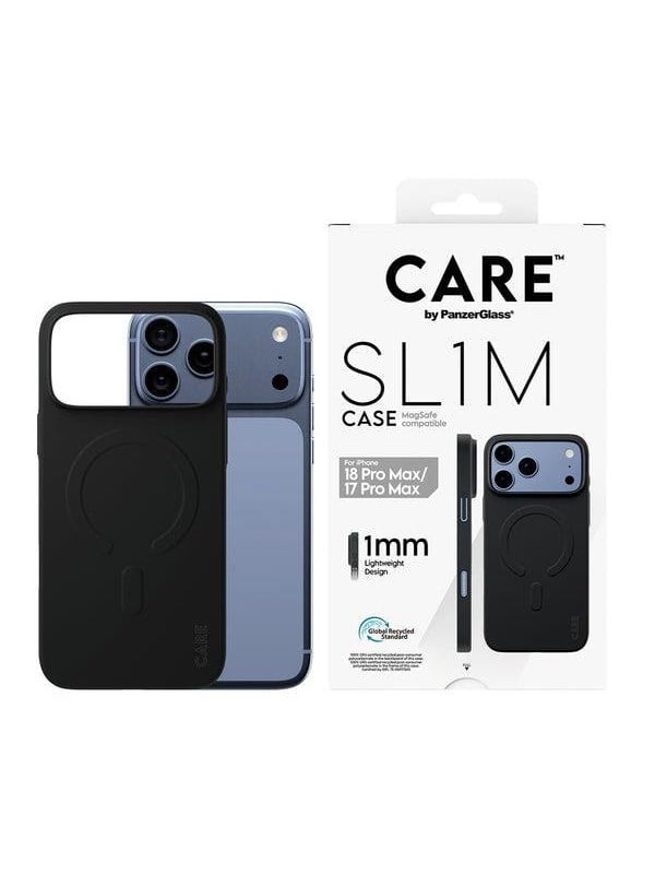 CARE by PanzerGlass SL1M Case Black w MagSafe Apple iPhone 18 Pro Max  17 Pro Max