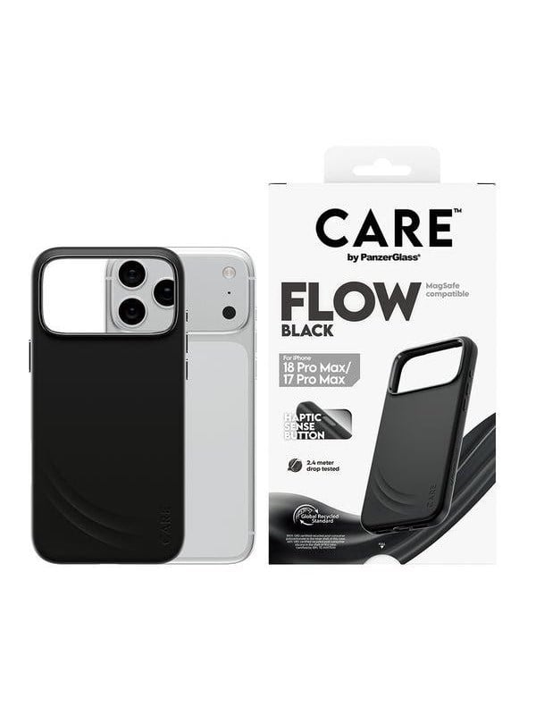 CARE by PanzerGlass Flow Case Black w MagSafe Apple iPhone 18 Pro Max  17 Pro Max