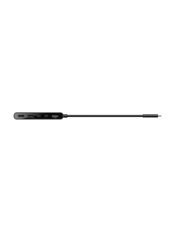 Belkin Belkin Connect 5-in-1 USB-C Hub mit Dual USB-C Ports, schwarz
