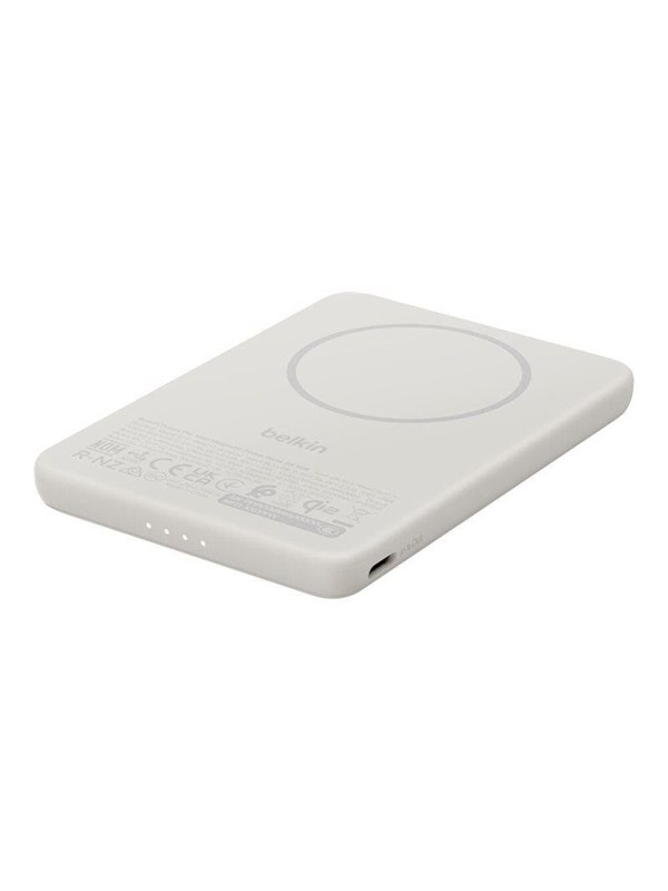 Belkin BoostCharge power bank - slim magnetic with Qi2 - USB-C - 15 watt - 5 Ah