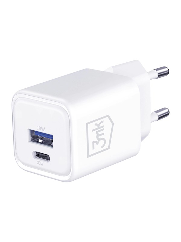 Image of 3mk Hyper power adapter - GaN - USB USB-C - 33 watt