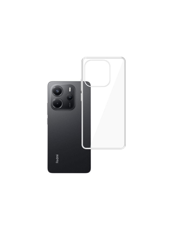 Hülle für Xiaomi Redmi Note 14 4G (Standard), 3MK, Klar, Transparent
